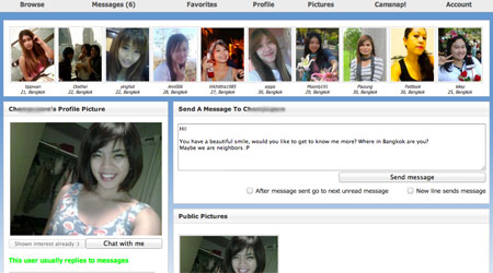 Chat with Thai girls in Pattaya