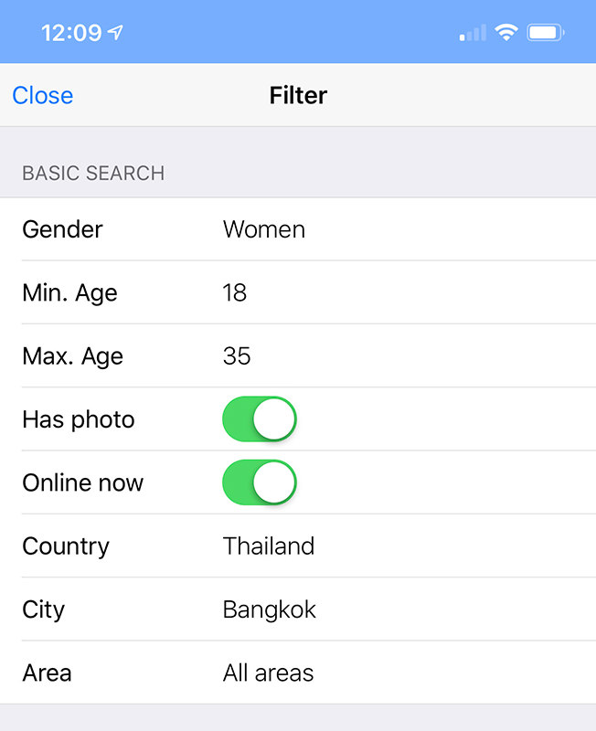 Searching for Thai Women